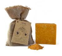 Dr.Ancient Barre de savon au soufre bio naturel végétalien traditionnel fait à la main antique - antibactérien, efficace pour l'acné - Savon naturel pur !