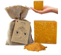 Dr.Ancient Barre de savon au soufre bio naturel végétalien traditionnel fait à la main antique - Savon naturel pur !