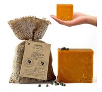 Dr.Ancient Barre de savon Wild Pistacia Bittim bio naturel végétalien traditionnel fait à la main antique - antipelliculaire, perte de cheveux - savons naturels purs.