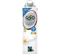Dr. Antonio Martins - Lait de coco pour boisson avec 3,8 % de matières grasses I Délicieux lait alternative I Sans sucre ajouté | Végétalien | Bio | Commerce équitable (1 x 1000 ml)