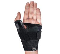 Dr. Arthritis Attelle Pouce Conçue par des Médecins/Orthese Pouce/Atelle Poignet Droit et gauche pour Tendinite/Protège Pouce pour Hommes et Femmes - [Noir, Simple]