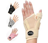 Dr. Arthritis Attelle Pouce Conçue Par Des Médecins, Orthèse Pouce / Attelle Poignet Droit Et Gauche Pour Hommes Et Femmes [Beige, À L'Unité]