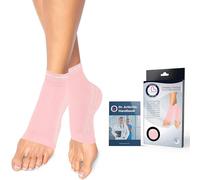Dr. Arthritis Chevillère Entorse Infusée Au Cuivre Conçue Par Des Médecins, Chevillère Sport Homme Et Femme, Attelle Cheville, Soulagement Entorse Et Soutien Du Talon [Paire, Rose, Taille L]