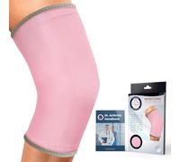Dr. Arthritis Genouillère Sport Rose pour Femme Conçue par des Médecins/Attelle genou/Genouillere Arthrose Genou et Soulagement pour Tendinite, Entorses, Blessures [Rose, Taille L]