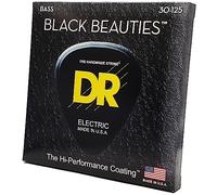 DR B EXBK BKB6-30 Extra Black Beauties Jeu de cordes pour Basse 6 cordes