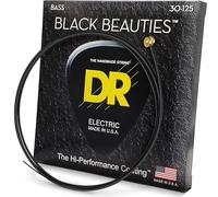 DR B EXBK BKB6-30 Extra Black Beauties Jeu de cordes pour Basse 6 cordes