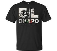 Dr.Baek El Chapo Guzman T-Shirt Sinaloa Cartel Sicario Hitman Mexican Flag Gangster Uniquehirt Color XL