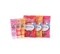 Dr. Bauer's Lovely Friends Lot de 3 tubes de dentifrice à paillettes pour enfants, 3 bonbons xylinettes, sans sucre, doux pour les dents, développé par des dentistes