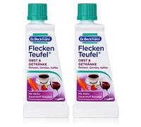 Dr. Beckmann 2 x Stain Devils pour Fruits et Boissons 50 ML - avec Booster d'oxygène Actif