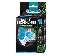 Dr. Beckmann - Boule Sèche Linge 1 Unité + Parfum Linge Assouplissant Offerts- Boule sèche linge Parfumante Qui Apporte Une Senteur Fraîche - Technologie Innovante à Spirales & Picots