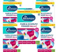 Dr. Beckmann Écran Anti-Taches Couleurs & Salissures All in 1, 40 Lingettes