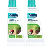 Dr. Beckmann - Diable Détacheur Herbe & Cosmétiques 50 ml - Détachant spécifique pour taches d'herbe, terre, pollen, maquillage - Formule active anti-pigments - Lot de 6