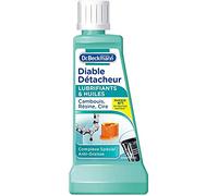 Dr. Beckmann - Diable Détacheur Lubrifiants & Huiles 50 ml - Détachant spécifique pour taches de cambouis, goudron, cire, résine - Complexe spécial anti-graisse - Lot de 6