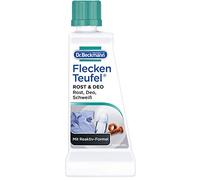 Dr. Beckmann - Diable Détacheur Rouille & Déodorant 50 ml - Détachant spécifique pour taches de rouille, déodorant, traces de transpiration - Formule active anti-oxydation