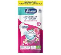 Adoucissant DR BECKMANN Feuilles Magiques - Adoucissant en Feuilles - Éclosion de Rose x30 lavages