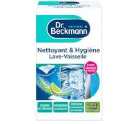 Dr Beckmann - Hygiène et Nettoyant Lave-vaisselle En Poudre - Produit Lave-vaisselle Qui Dégraisse et Élimine Les Mauvaises Odeurs - Avec Une Lingette Nettoyante Incluse - 75g - Parfum Citron
