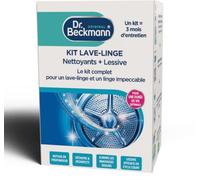 Dr Beckmann - Kit Pour Lave-Linge + Lessive - Nettoyant, Détartrant, Caps Fraîcheur & Lessive En Feuilles