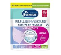 DR BECKMANN - Lessive en Feuilles Concentrées, Fraîcheur Printanière et Éclat du Linge (25 Feuilles) - Le Lot De 3