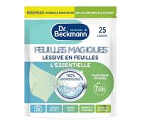 DR BECKMANN - Lessive en Feuilles Fraîcheur Intense, Nettoyage Pratique et Efficace (25 feuilles) - Le Lot De 3