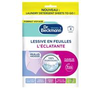 Dr. Beckmann - Lessive en Feuilles Prédosées - L'Eclatante - 4 Lavages
