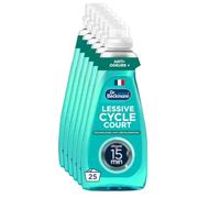 Dr. Beckmann - Lessive Liquide Anti-Odeurs - 6,4 L - 200 Lavages | 200 lavages- Linge propre en 15 min - jusqu'à 40 % d'énergie en moins - Antidécoloration - Spécial Sport - Made in France