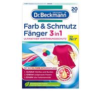 Dr. Beckmann Lingettes 3 en 1 pour la peinture et la saleté - Lingettes pour une protection ultime contre la décoloration - Avec entretien supplémentaire des couleurs et des fibres - 20 lingettes