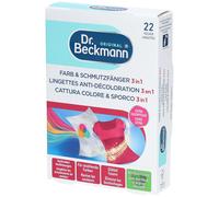 Dr. Beckmann Lingettes Anti-Décoloration 3 en 1 Autre 22 pc(s)