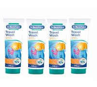 Dr. Beckmann Lot de 4 x flaconsde lessive de voyage non-bio, 100 ml