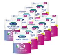 4 X Dr.Beckmann Waschmittel-Blätter Couleur Magic Feuilles 25 Lavages