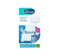 Dr. Beckmann – Nettoyant lave-linge en capsule – Charbon actif, non parfumé – 3 x 20 g