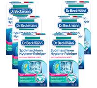 Dr. Beckmann Nettoyant Hygiène Lave-Vaisselle 6 x 75 g Poudre