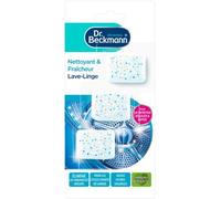 Dr. Beckmann – Nettoyant lave-linge en capsule – Charbon actif, non parfumé – 3 x 20 g