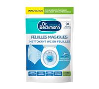 Dr. Beckmann – Nettoyant WC Feuilles Magiques – Anti-calcaire & Désodorisant – Brise Marine x20