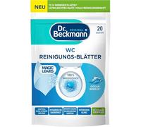 Dr. Beckmann Ocean Breeze Lot de 20 feuilles de nettoyage pour WC