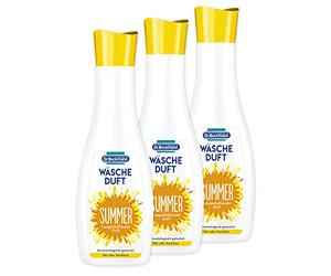 Dr. Beckmann Parfum de linge Summer | Pour un parfum frais et durable | Sans adoucissant et convient à tous les textiles | 3 x 250 ml