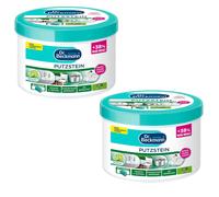 Dr. Beckmann PUTZSTEIN 2 x 550g - Pierre à récurer avec éponge