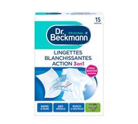 Dr. Beckmann Lingettes blanchissantes – 15 pièces