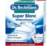 DR BECKMANN Reblanchisseur super blanc - 4 x 40 g