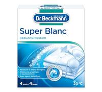 DR BECKMANN - Reblanchisseur Ultra Efficace pour Blancs Éclatants, Sachets Pratiques 4x40g - Le Lot De 3