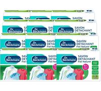 Dr. Beckmann - Savon Détachant 100 G - Tous Textiles Et Couleurs - Formule Naturelle Fiel Et Aloe Vera - Biodégradable - Sans Parfum - Lot De 12[Z553]