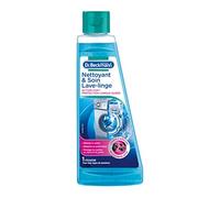 Dr. Beckmann - Soin & Nettoyant Lave-Linge Action 3 en 1 - Nettoyant Machine à Laver Au Charbon Actif - Protège & Nettoie En Profondeur L'Intérieur de Votre Machine - 250ml - Lot de 2