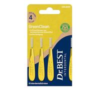 Dr.BEST GreenClean Lot de 6 brossettes interdentaires Taille 4 pour un nettoyage en douceur des espaces interdentaires