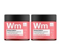 Dr Botanicals Nettoyant Et Démaquillant 2-En-1 À La Pastèque 60ml X 2 Pack Duo