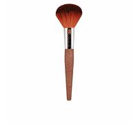 DR. BOTANICALS Powder Brush Bionic Synthetic Hair Recycled Aluminium Coffe & Corn Handle 1 U pour adultes, avec texture confortable, fini uniforme