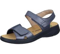 Dr. Brinkmann Femme 710222-51 Sandale cale, Bleu, 37 EU