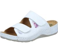 Dr. Brinkmann Femme Sagunt 700747 Pantoletten Mocassin, Blanc, 41 EU