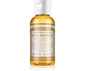 Dr. Bronner’s Sandalwood & Jasmine savon liquide universel 60 ml
