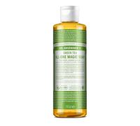 Dr. Bronner’s Savon Liquide Bio 18-en-1 Thé Vert 240 ml | Savon Naturel Multiusage Corps, Visage et Cheveux | Parfum Frais et Végétal Apaisant | Vegan et Huiles Bio