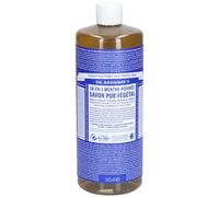 Dr. Bronner's 18-en-1 Savon Pur Végétal Menthe Poivrée Liquide 945 ml