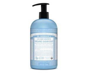 Dr Bronner's 709 ml Organic Liquid Baby Mild Hand Soap by Dr. Bronner,